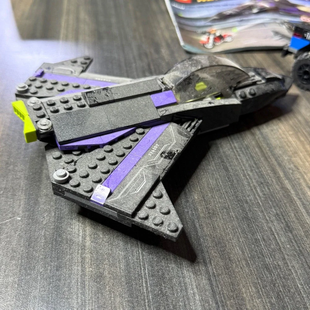 LEGO‎ Marvel Super Heroes Black Panther Pursuit 76047 Jet Car Set
